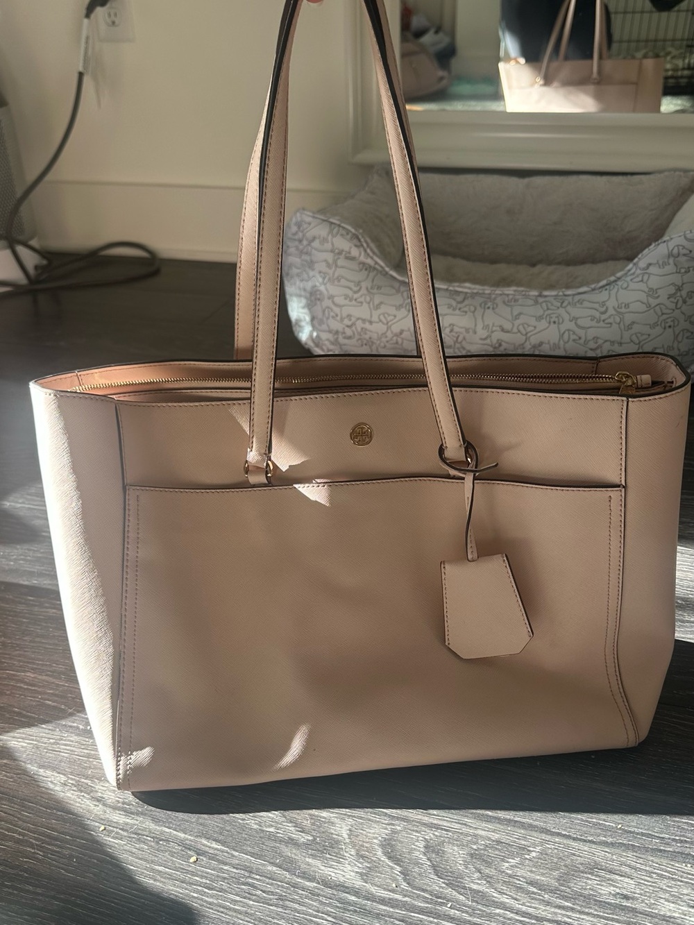 Women's Classic Tote Bag in Blush Pink